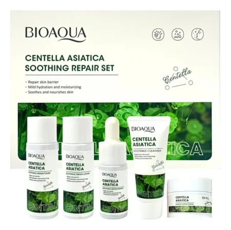 Set Viajero Bioaqua Centella Asiatica 5 Unds
