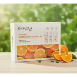 Mini Kit Viajero Pequeño Skin Care Bioaqua X 5 Productos vitamina c